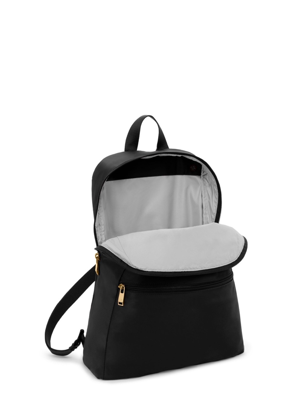 Tumi Voyaguer Black/Gold Just In Case Packable Backpack with Storage Pouch - Picture 7 of 10